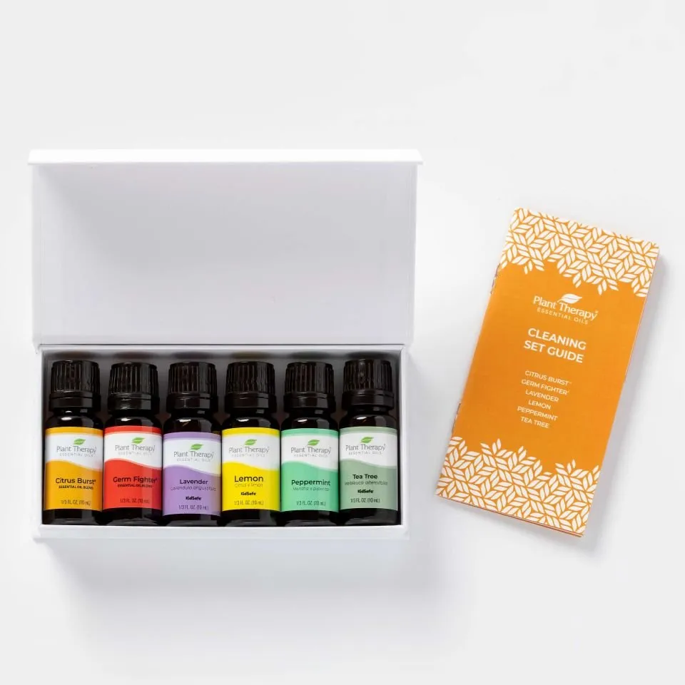 Plant Therapy Cleaning Essential Oil Set