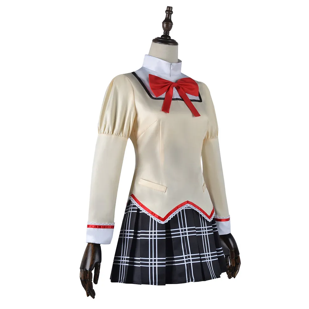 Puella Magi Madoka Magica- Akemi Homura Cosplay Costume Outfits Halloween Carnival Suit