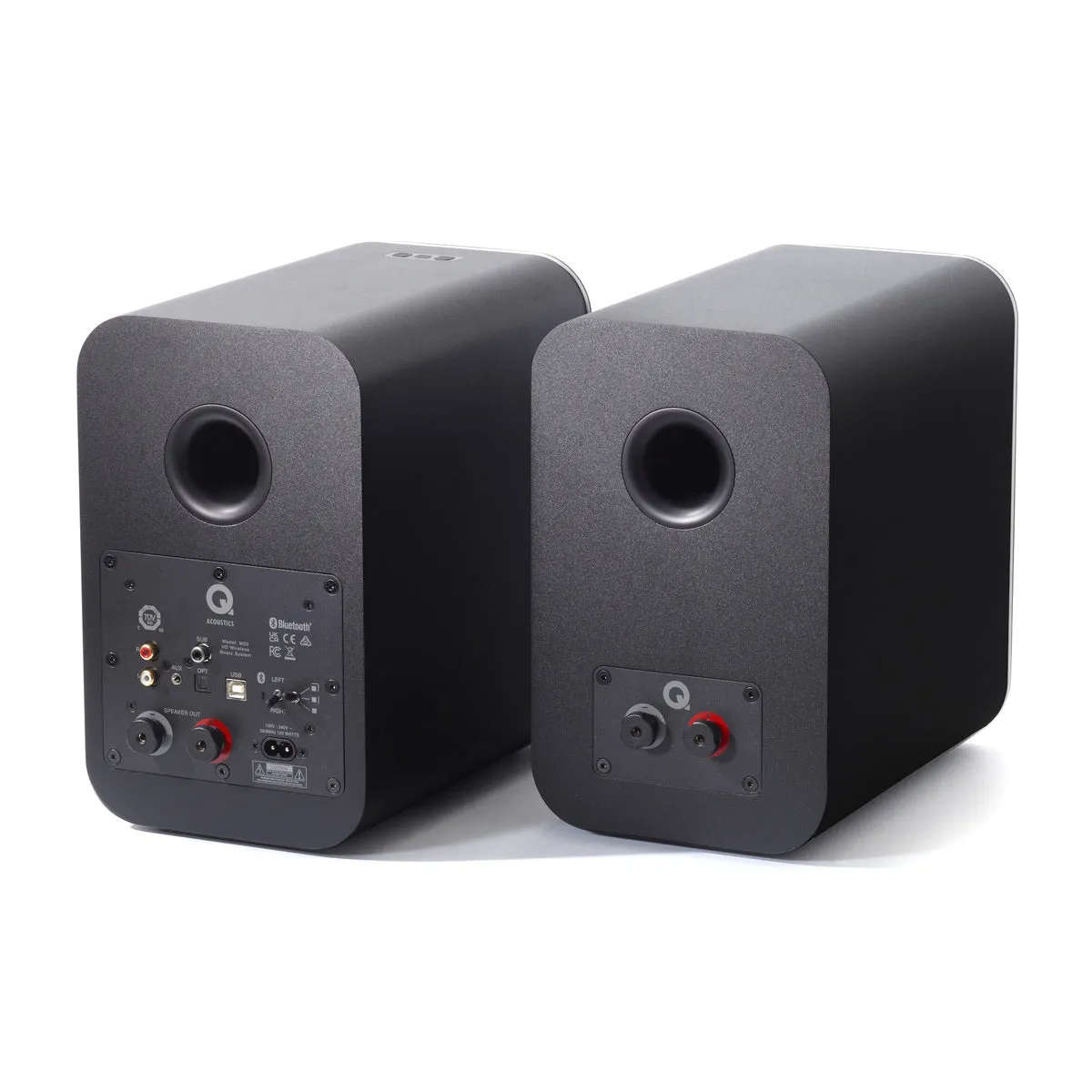 Q ACOUSTICS M20 HD WIRELESS BLACK POWERED SPEAKERS