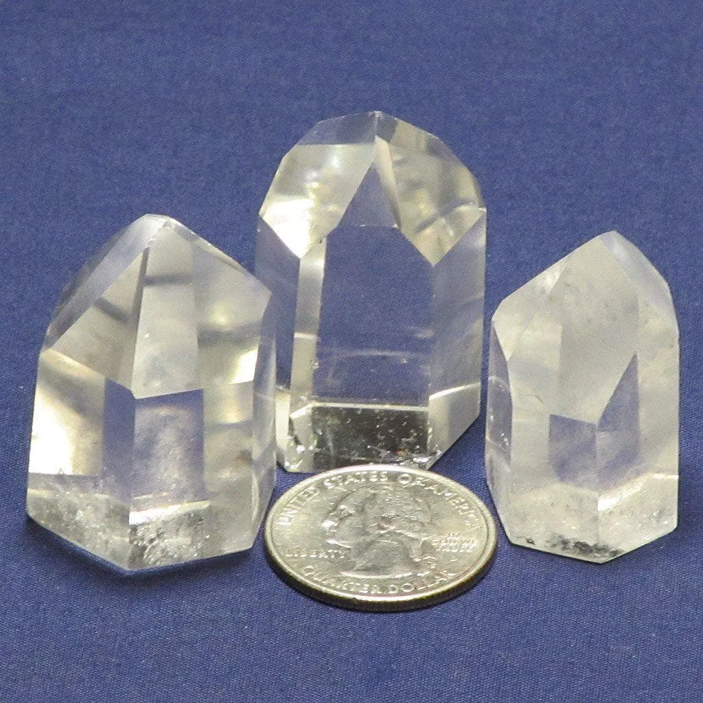 q0184 - Polished Clear Quartz Points