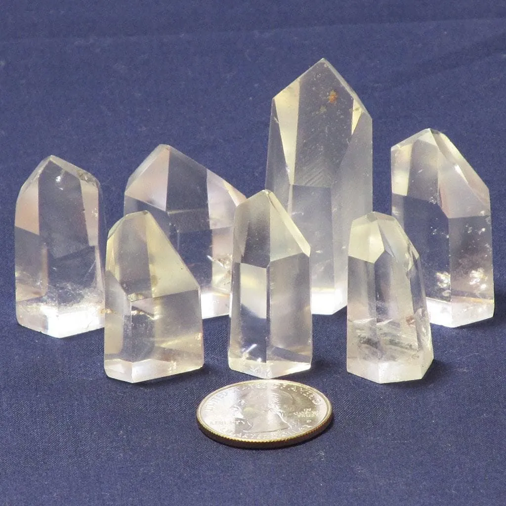 q1470 - Polished Clear Quartz Points