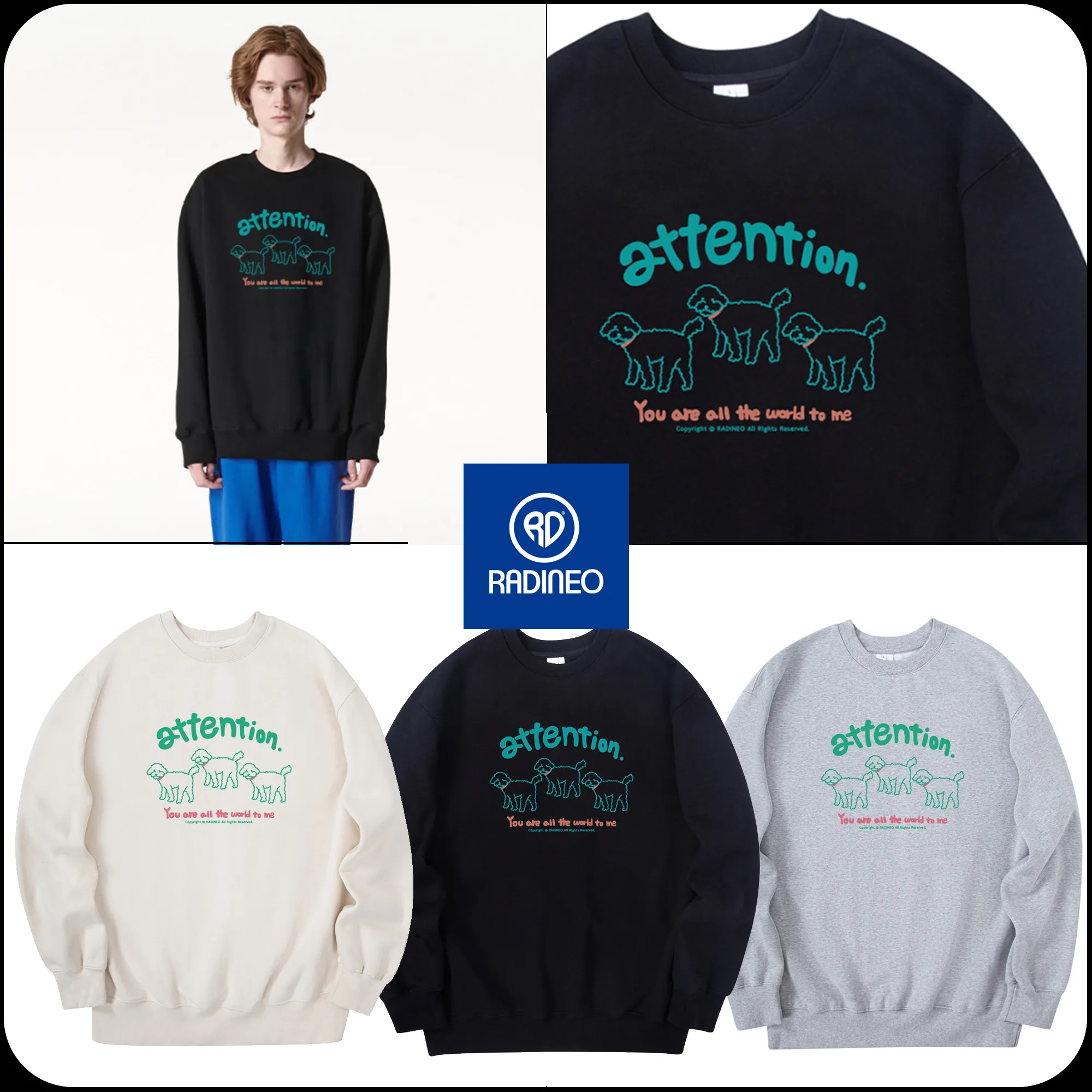 RADINEO  |[RADINEO]★ ATTENTION SWEAT