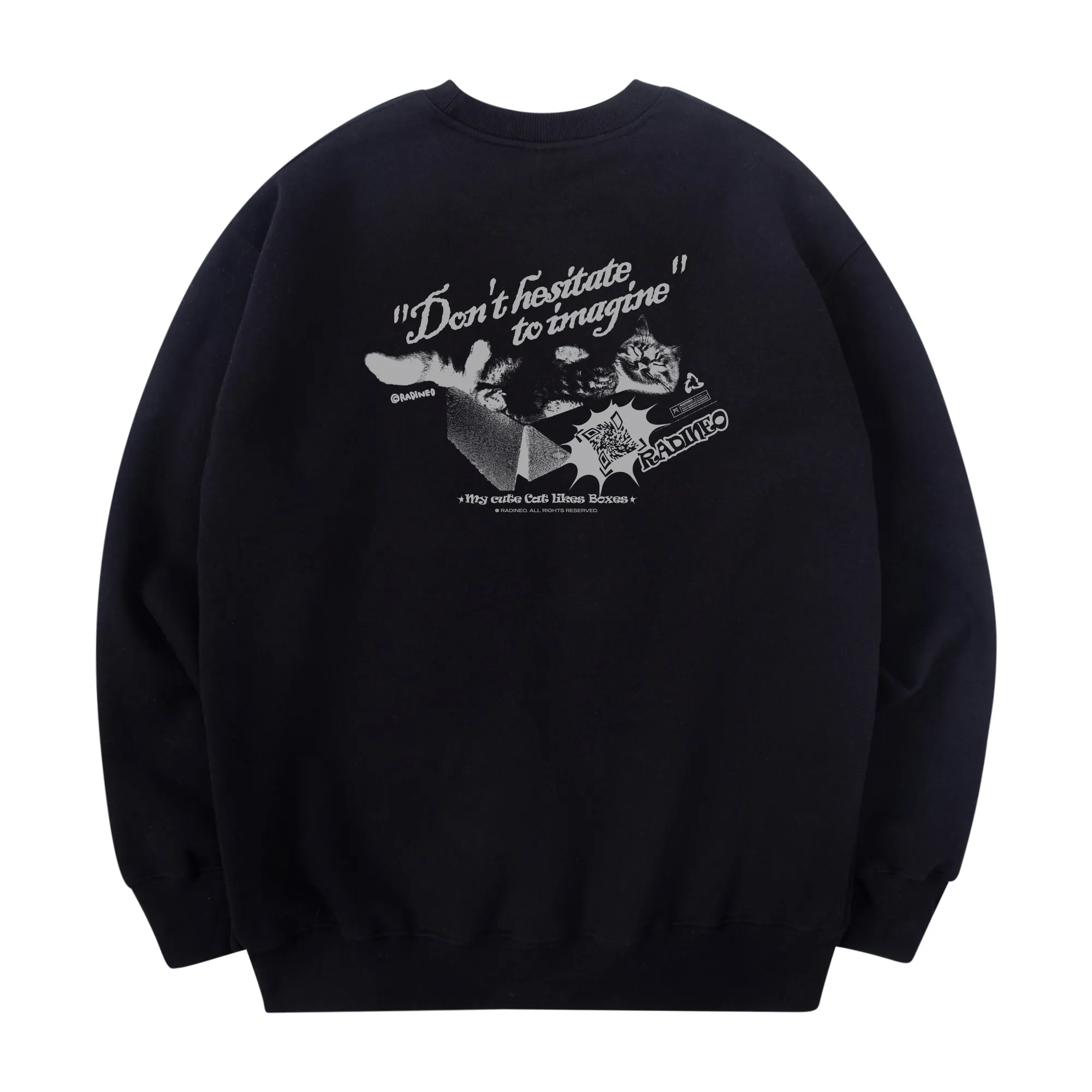 RADINEO  |[RADINEO]★ CAT BOX SWEAT