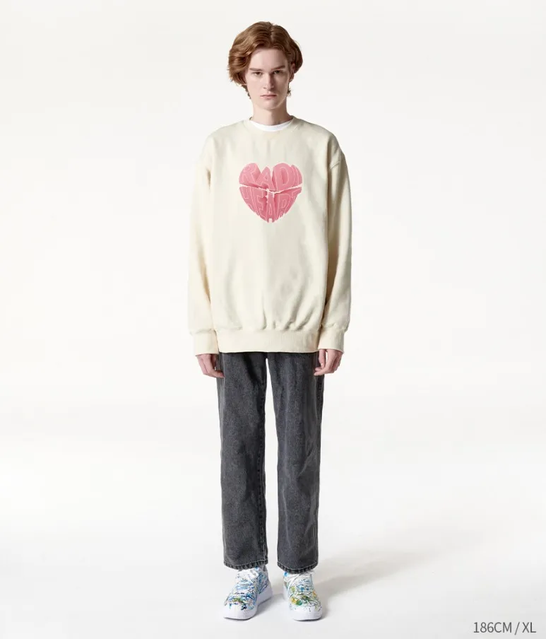 RADINEO  |[RADINEO]★ HEART BALLOON SWEAT