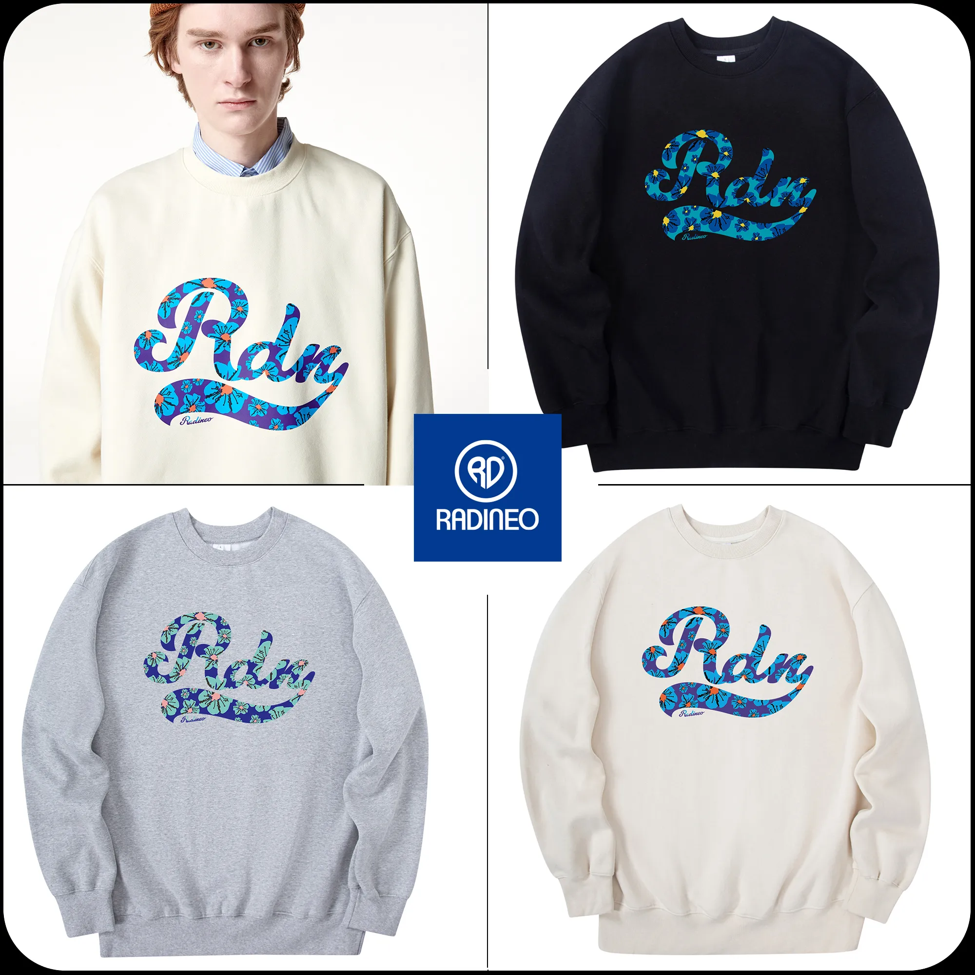 RADINEO  |[RADINEO]★ RDN FLOWER SWEAT