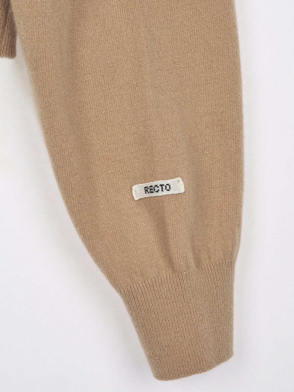 RECTO  |Casual Style Wool Street Style Long Sleeves Plain