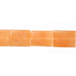 Red Aventurine Rectangle 15x20mm