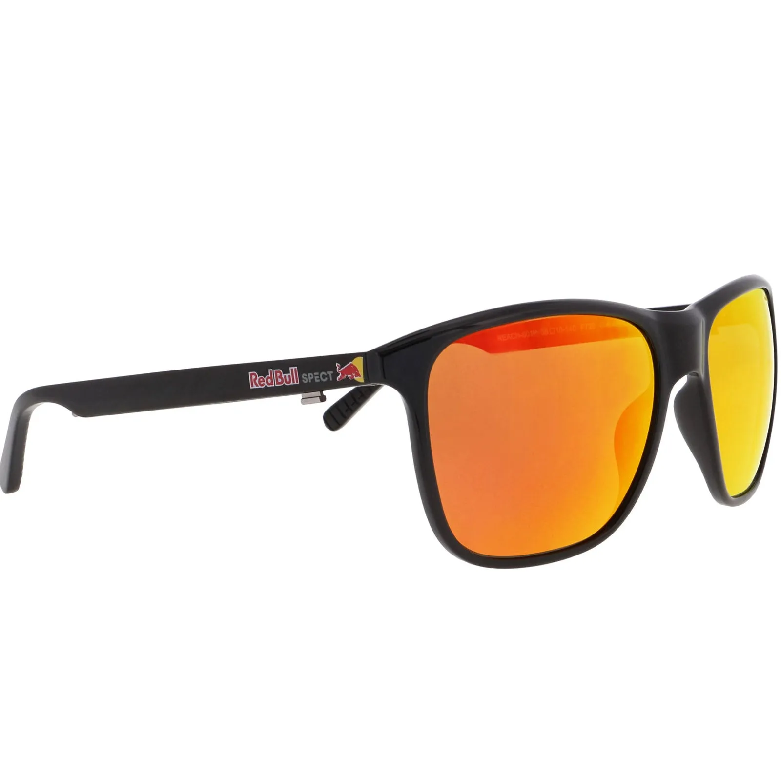 Red Bull SPECT Unisex Reach Polarised Sunglasses - Shiny Black