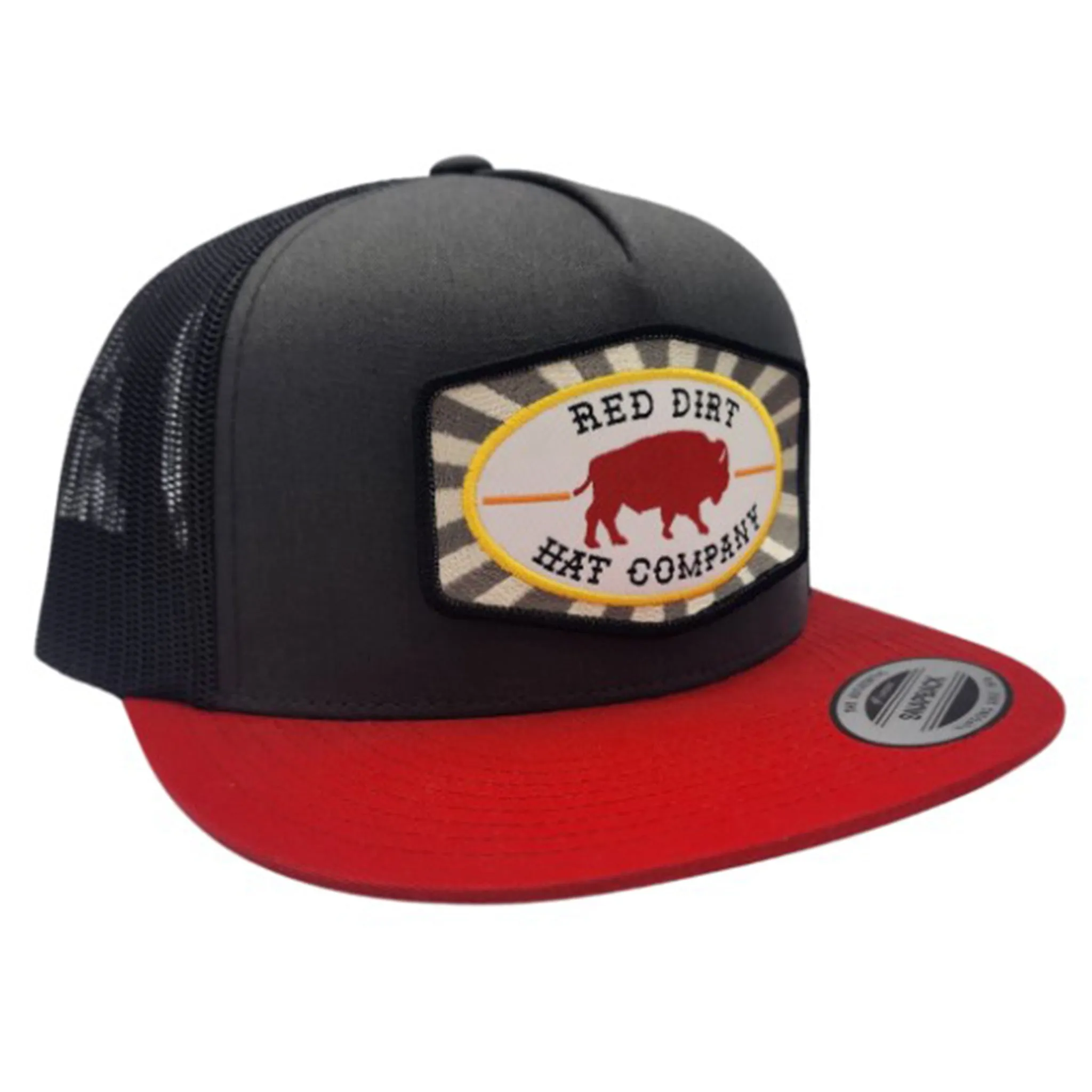 Red Dirt Beechnut Red & Charcoal & Black Cap