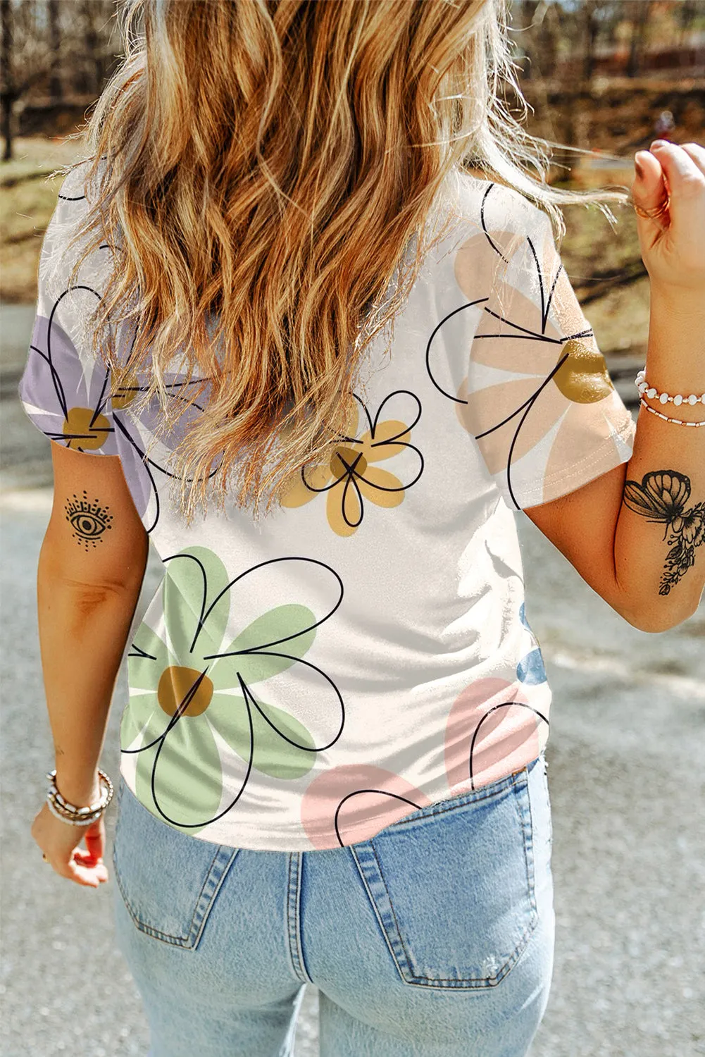 Retro Daisy Top