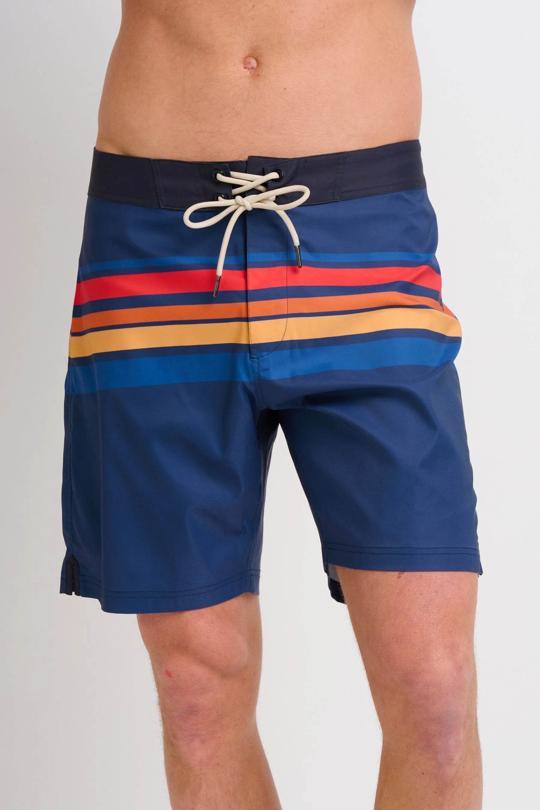 Retro Stripe Boardshorts