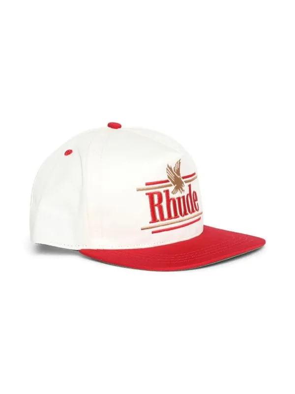 Rhude - Casquette Ivory Red