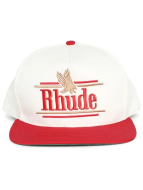 Rhude - Casquette Ivory Red