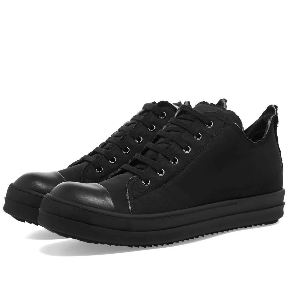 Rick Owens DRKSHDW Sneaks Cotton Nylon Low SneakerBlack