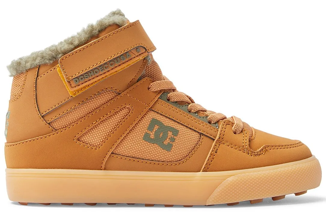 shoes DC Pure High-Top WNT EV - WE9/Wheat - unisex junior