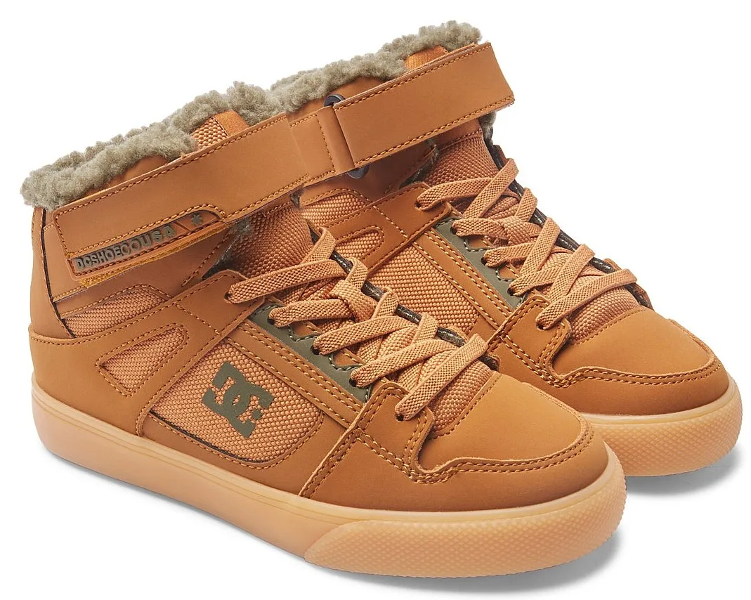 shoes DC Pure High-Top WNT EV - WE9/Wheat - unisex junior