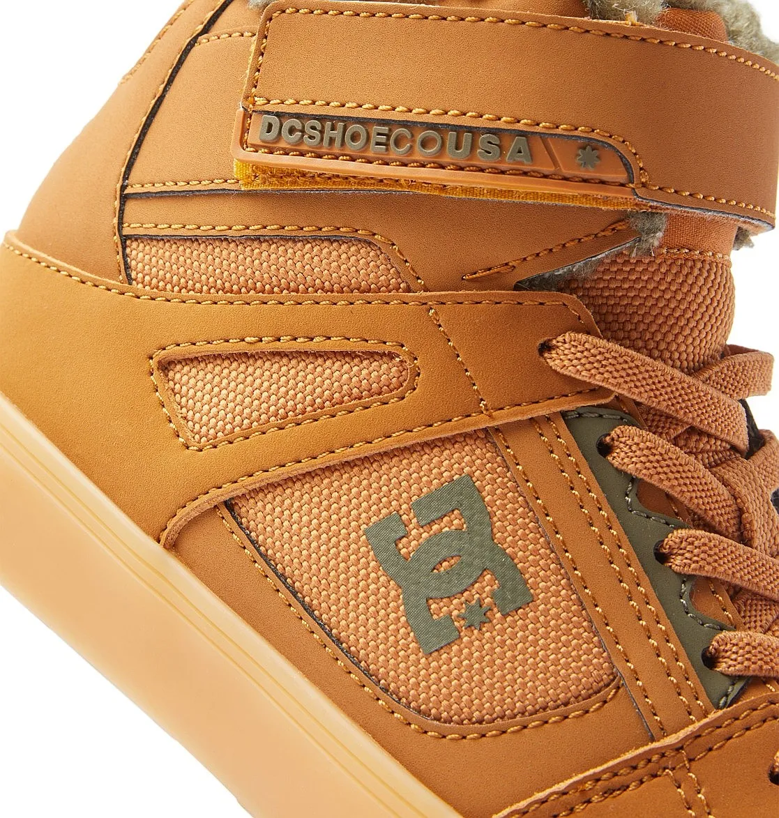 shoes DC Pure High-Top WNT EV - WE9/Wheat - unisex junior