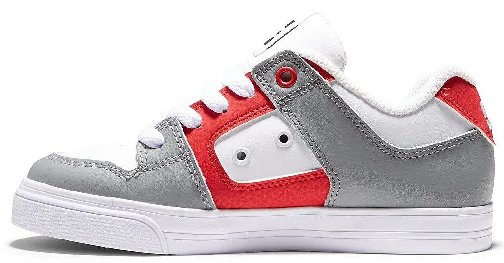 shoes DC Pure - WRD/White/Red - unisex junior