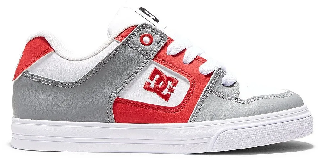 shoes DC Pure - WRD/White/Red - unisex junior