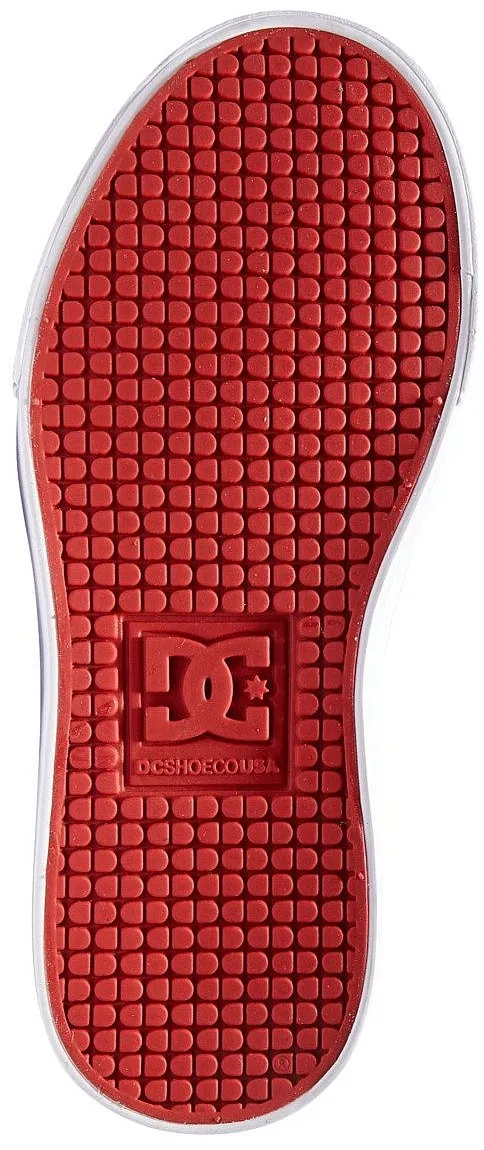 shoes DC Pure - WRD/White/Red - unisex junior