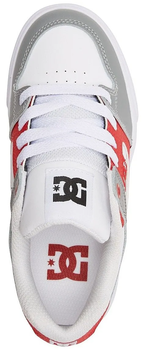 shoes DC Pure - WRD/White/Red - unisex junior