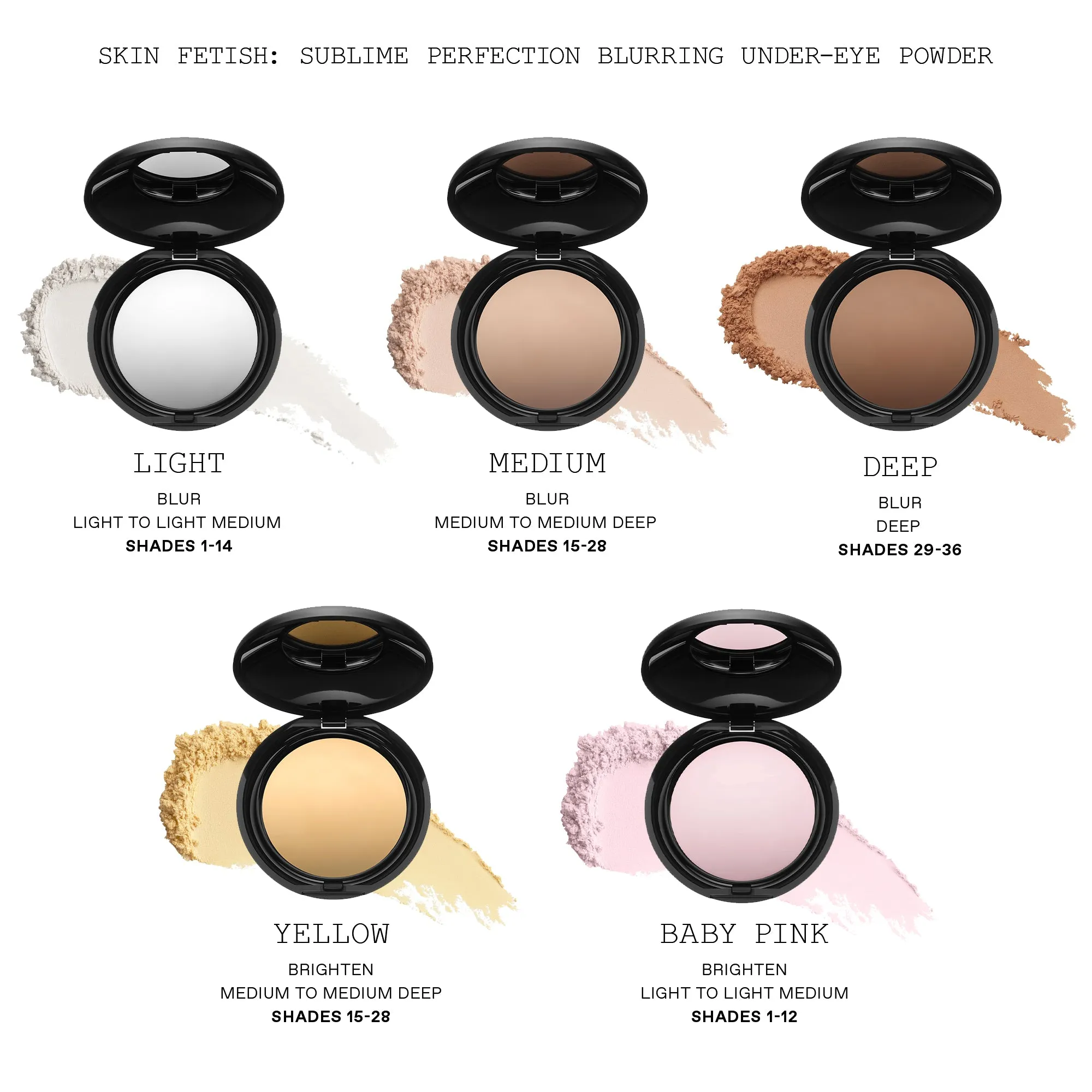 Skin Fetish: Sublime Perfection Blurring Under-Eye Powder & Brush Duo