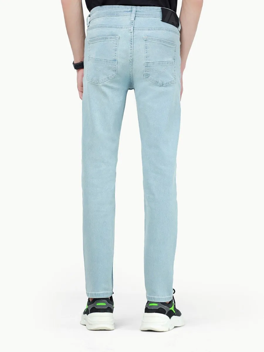 Slim Fit Powder Blue Jeans - FMBP22-034