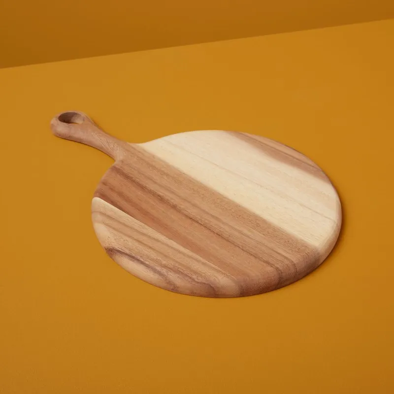 SMALL ACACIA SHORT HANDLE BOARD