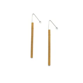 Spring Stick Earrings - Gold