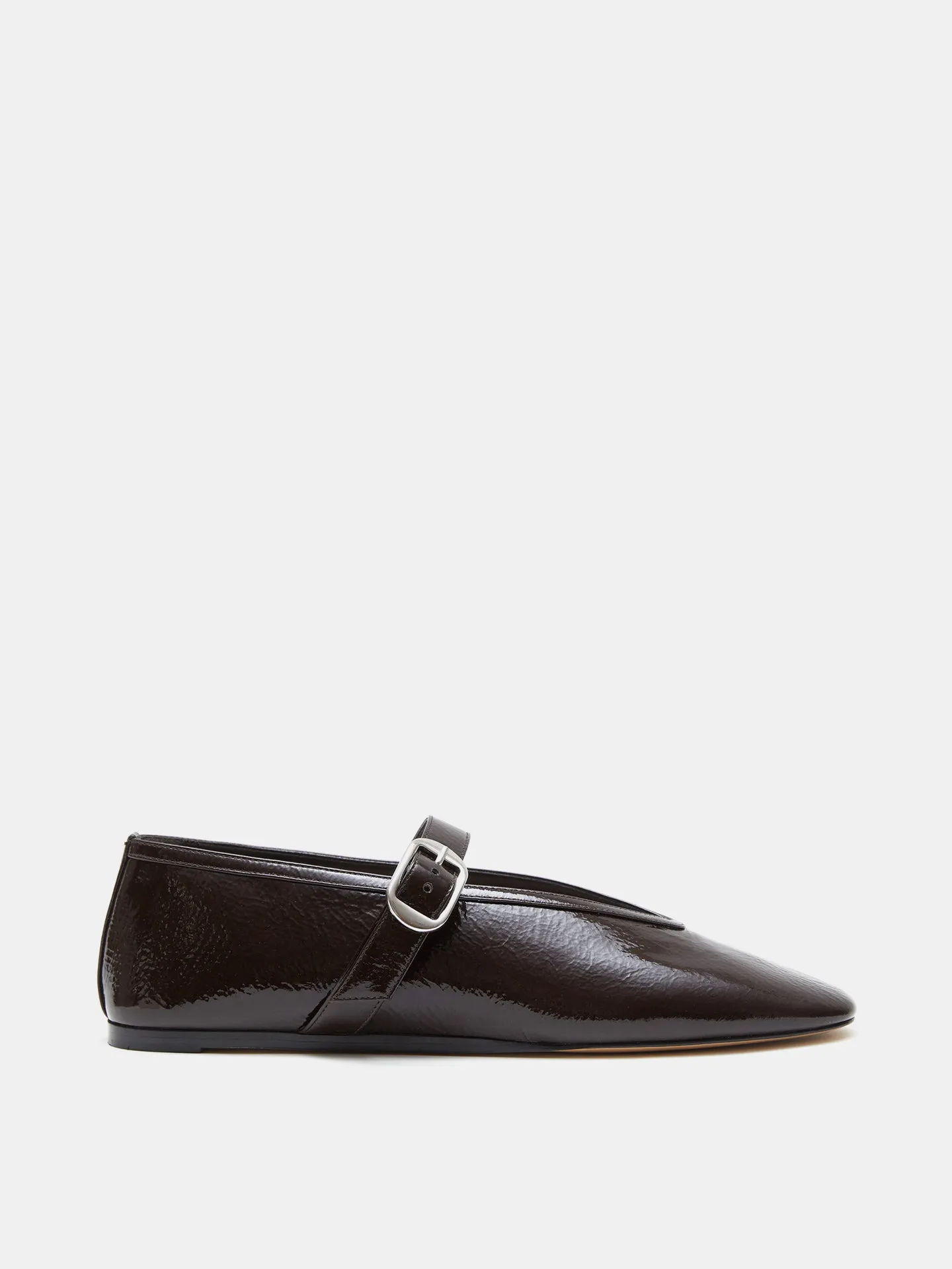 Stella Slipper / Chocolate Patent Leather