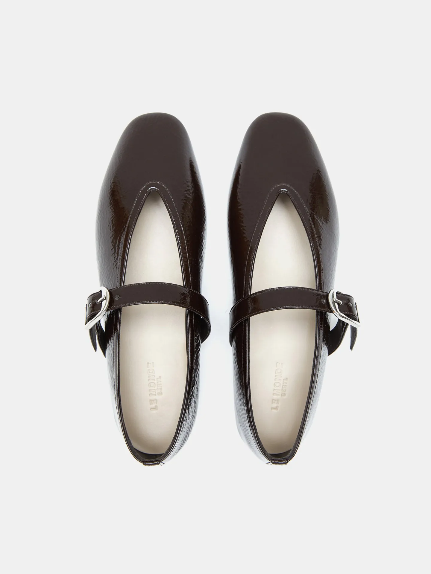 Stella Slipper / Chocolate Patent Leather