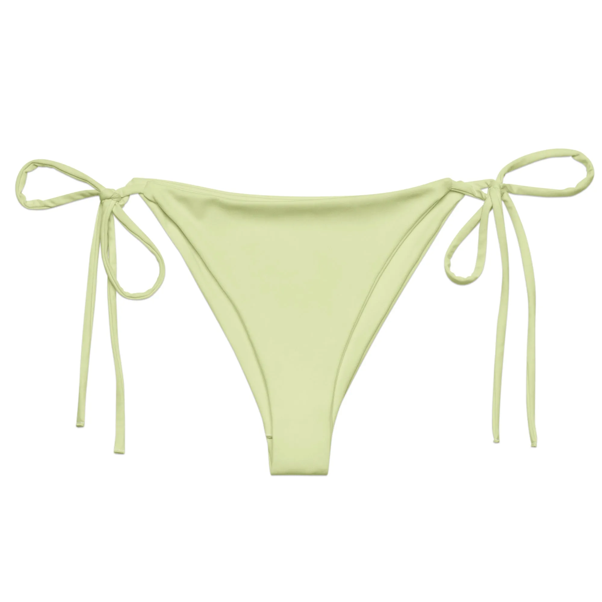 STRING BIKINI BOTTOM ECO - PASTEL LIME