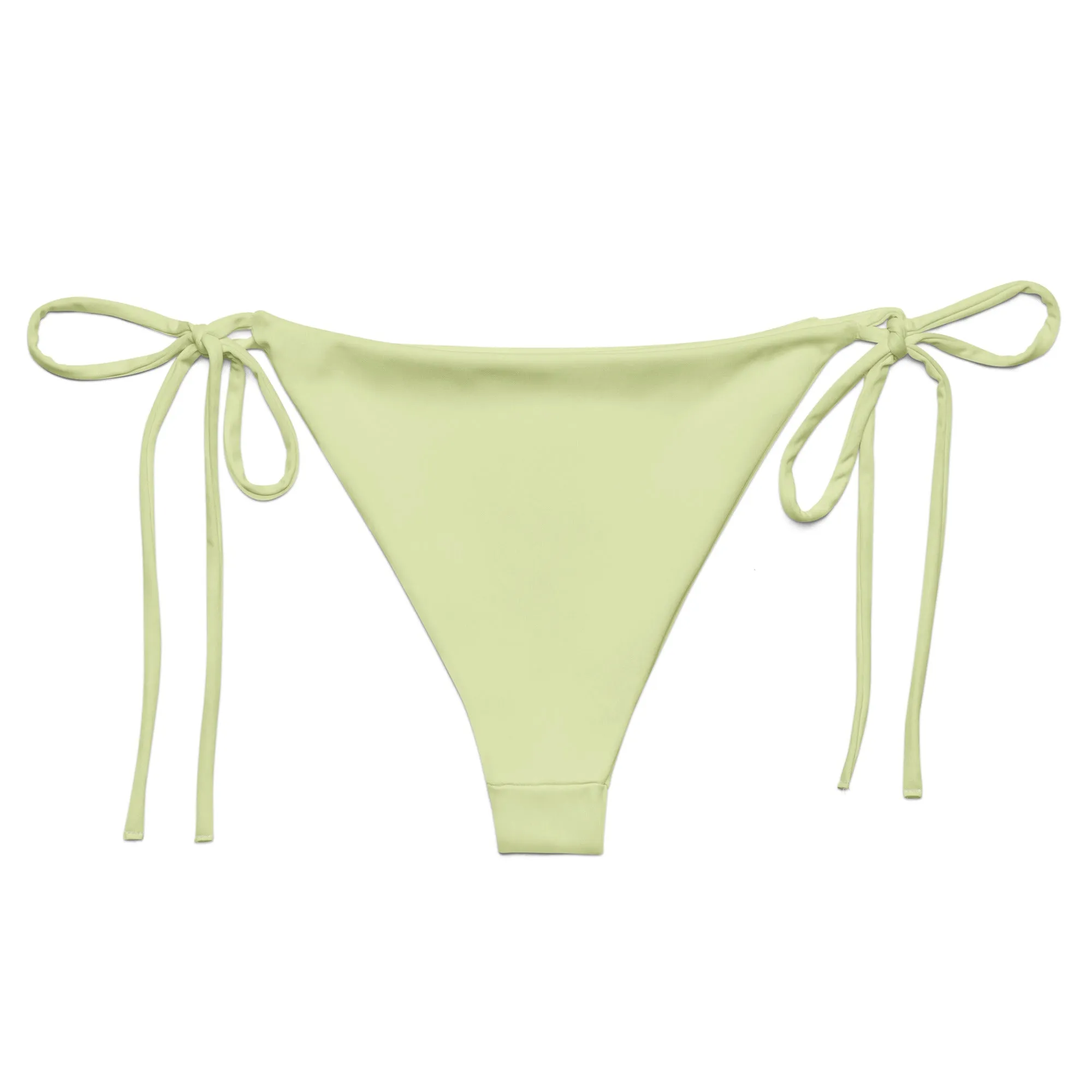 STRING BIKINI BOTTOM ECO - PASTEL LIME