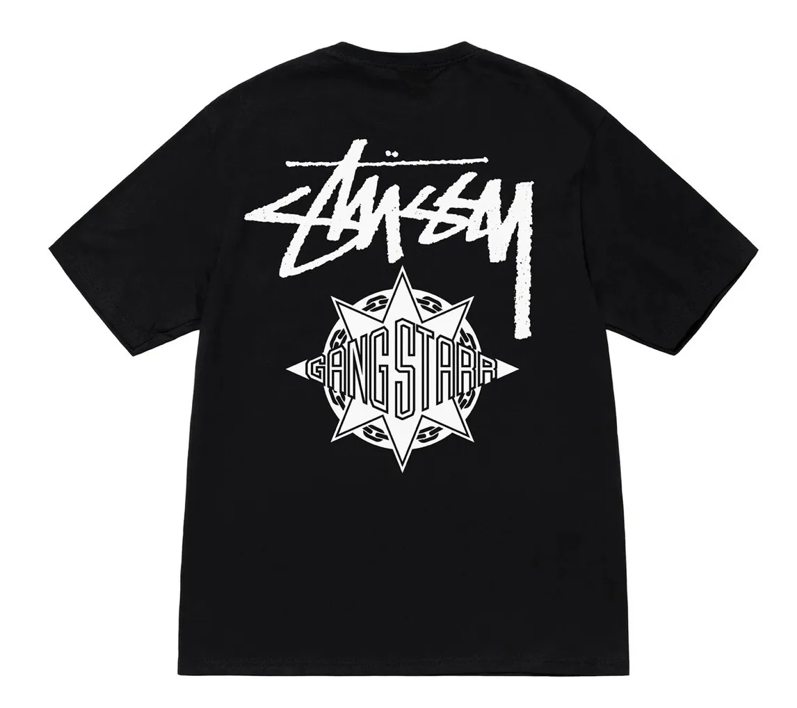 STUSSY  |Unisex Collaboration Skater Style T-Shirts