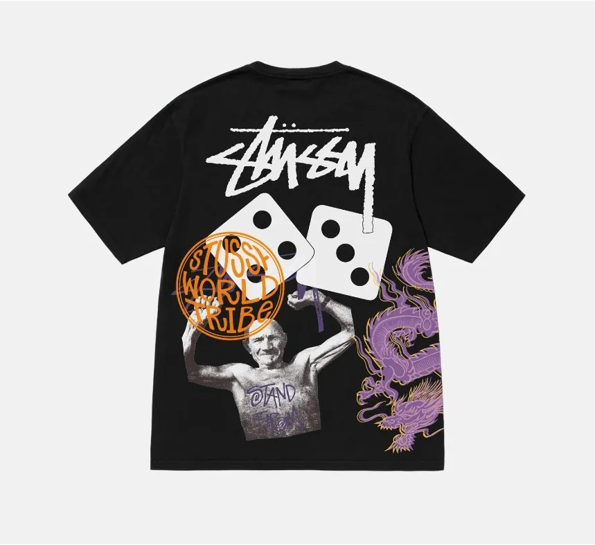 STUSSY  |Unisex Short Sleeves Skater Style T-Shirts