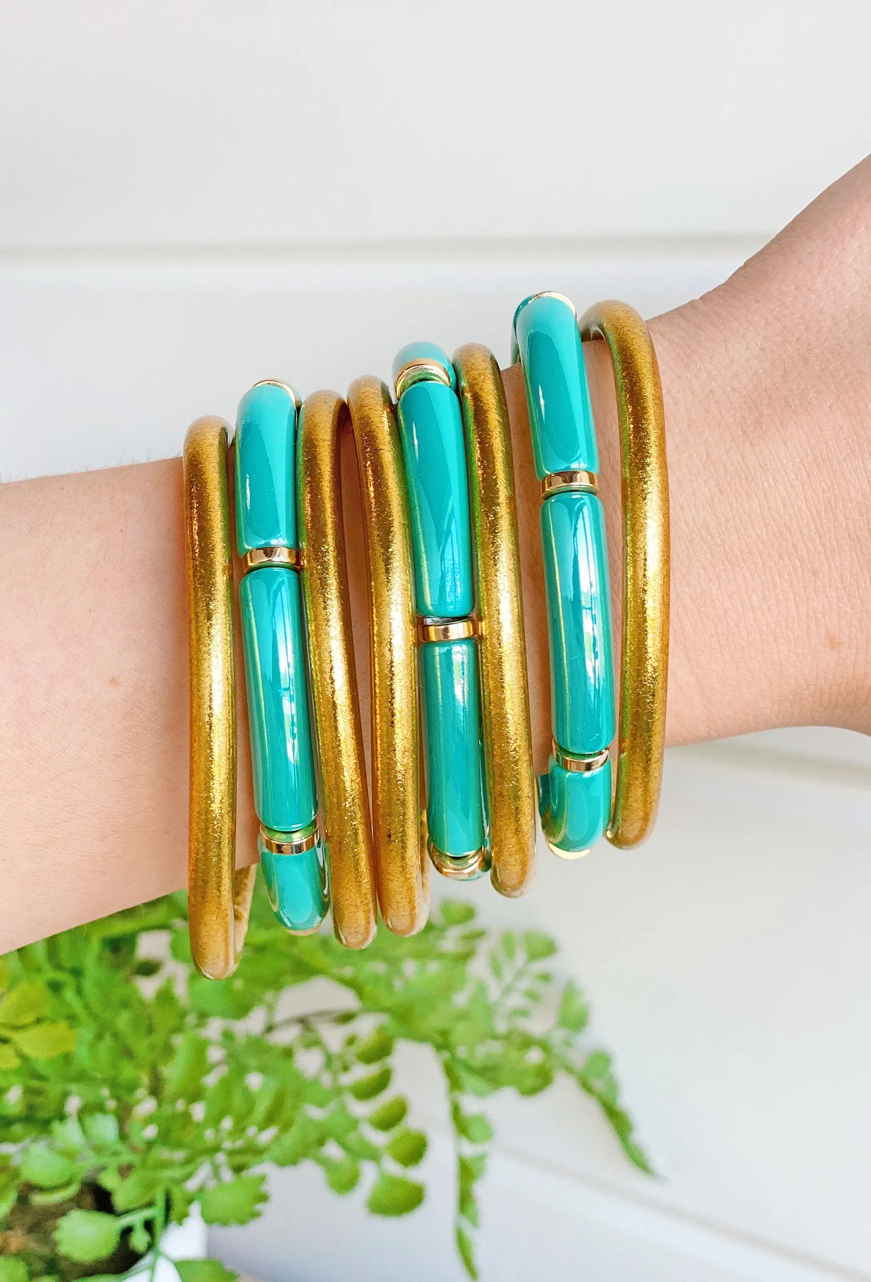 Summer Feelings Bracelet Set in Turquoise