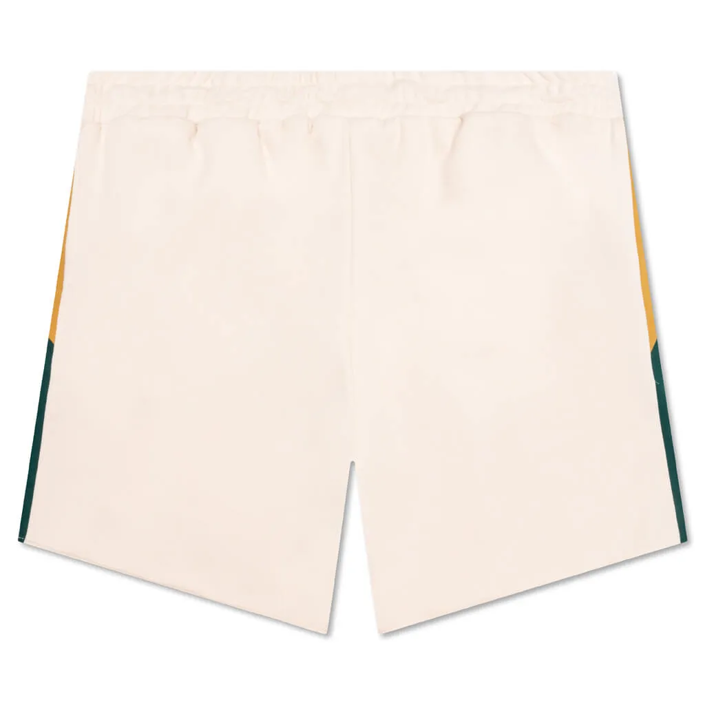 Tan Whinston Crest Short - Creme/Multi