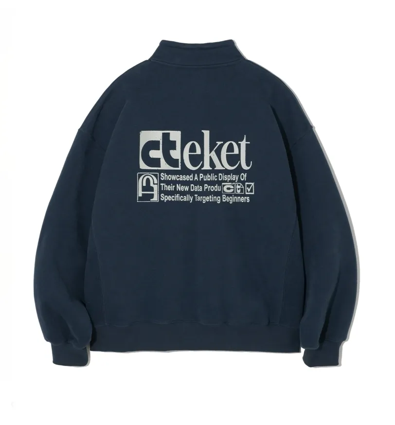 teket  |Unisex Street Style Cotton Logo Sweatshirts