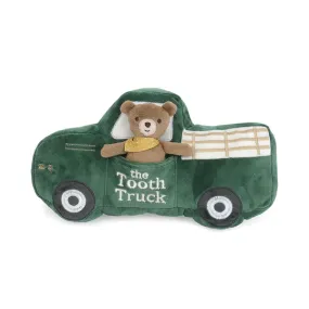 Tooth Fairy Pillow Set - Tooth Truck - Green