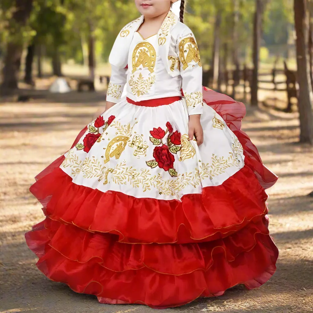 Traje Charro de Niña KS-76248 - Charro Suit for Girls