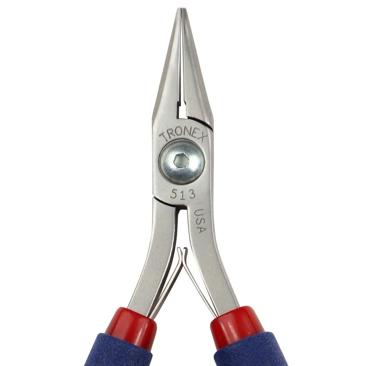 Tronex Chain Nose Pliers, Short Jaw, Standard Handle,  #513