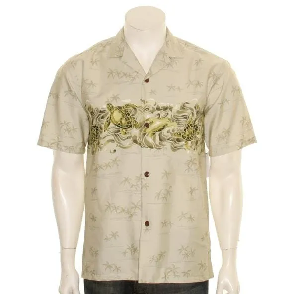 Turtle Waves Aloha Shirt