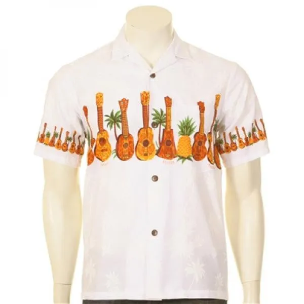 Ukulele Chestband Aloha Shirt