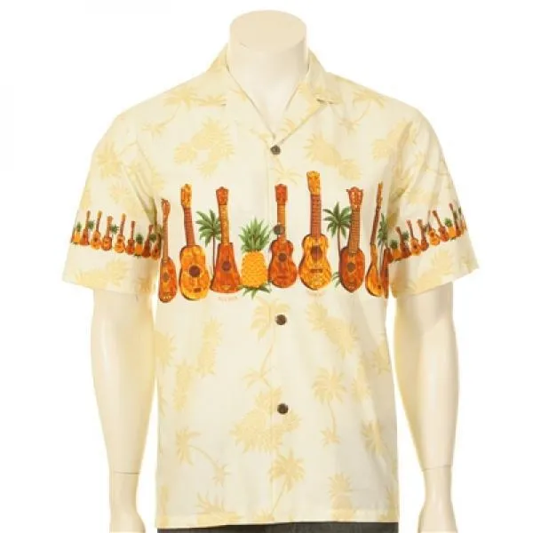 Ukulele Chestband Aloha Shirt