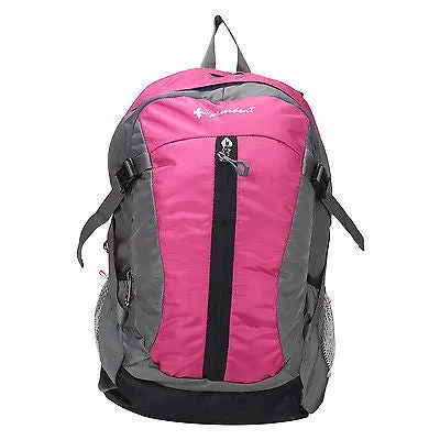 UNO Pink Backpack / School Bag with Rain cover by President Bags