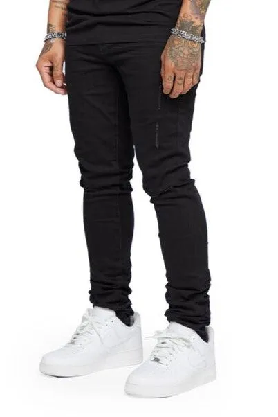 Valabasas MR.CLEAN 2.0 BLACK SKINNY JEAN (BLACK)