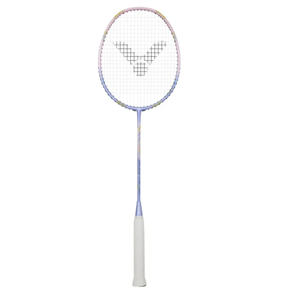 Victor Thruster K Strung Badminton Racquet (Pink/Purple)