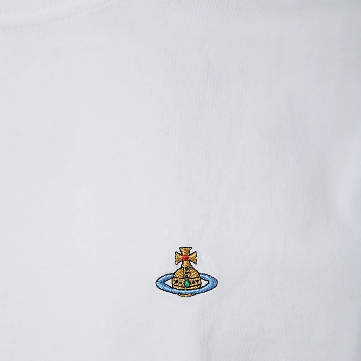 Vivienne Westwood  |Crew Neck Unisex Street Style Cotton Short Sleeves Logo