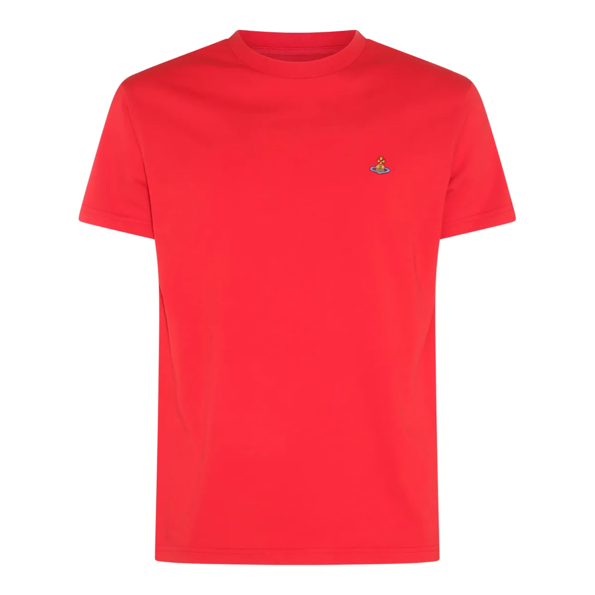 Vivienne Westwood  |Crew Neck Unisex Street Style Cotton Short Sleeves Logo