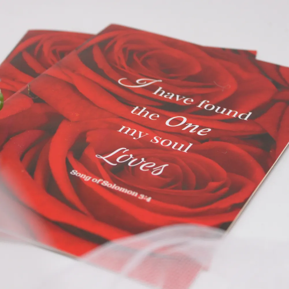 Wedding Mass Book Covers (Red Roses)